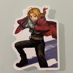 5/$10 Waterproof Vinyl Sticker- Edward Elric The Fullmetal Alchemist